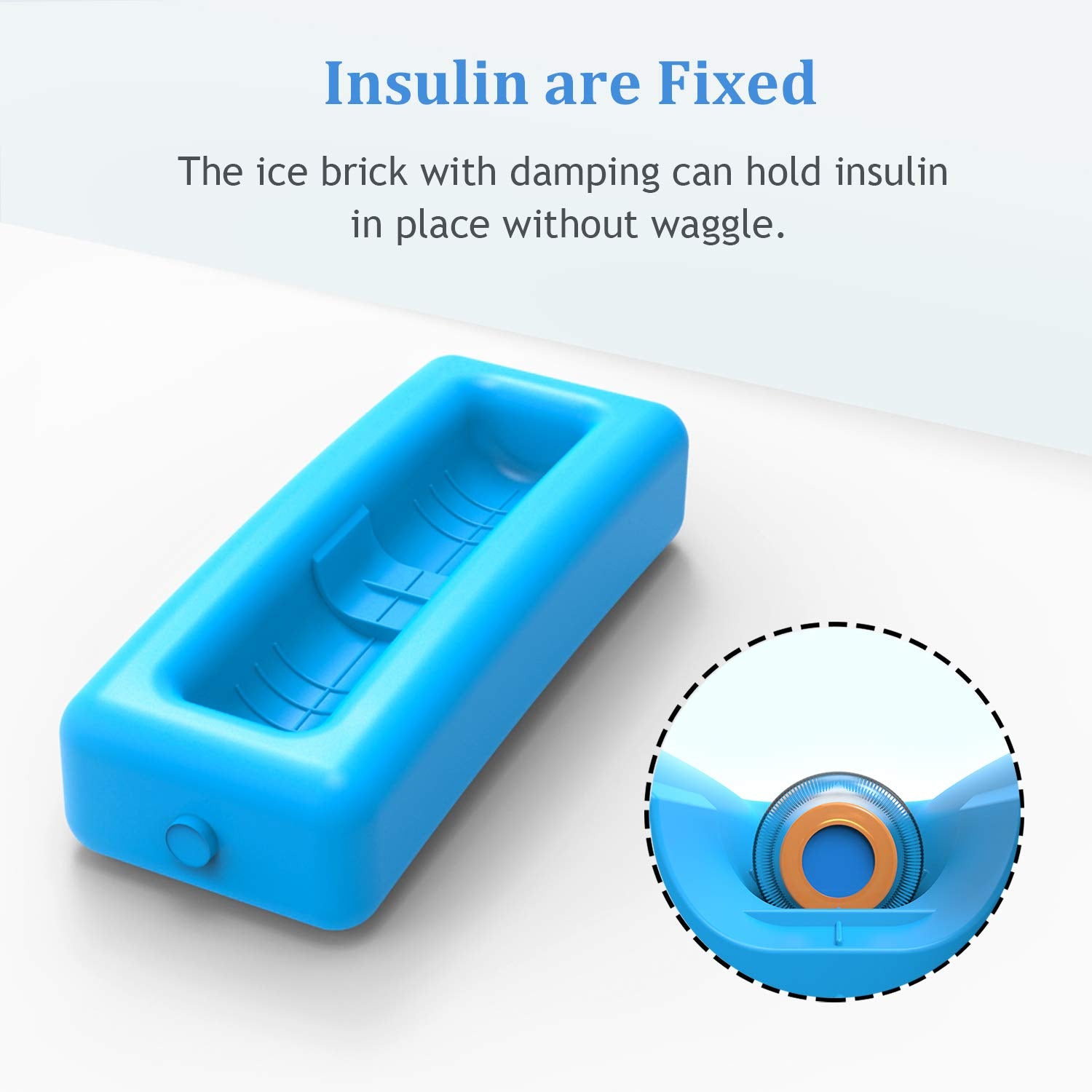 SHBC Medical Cooler Insulin Vial Carrying Travel Case Protector for Diabetic with One Ice Pack Black