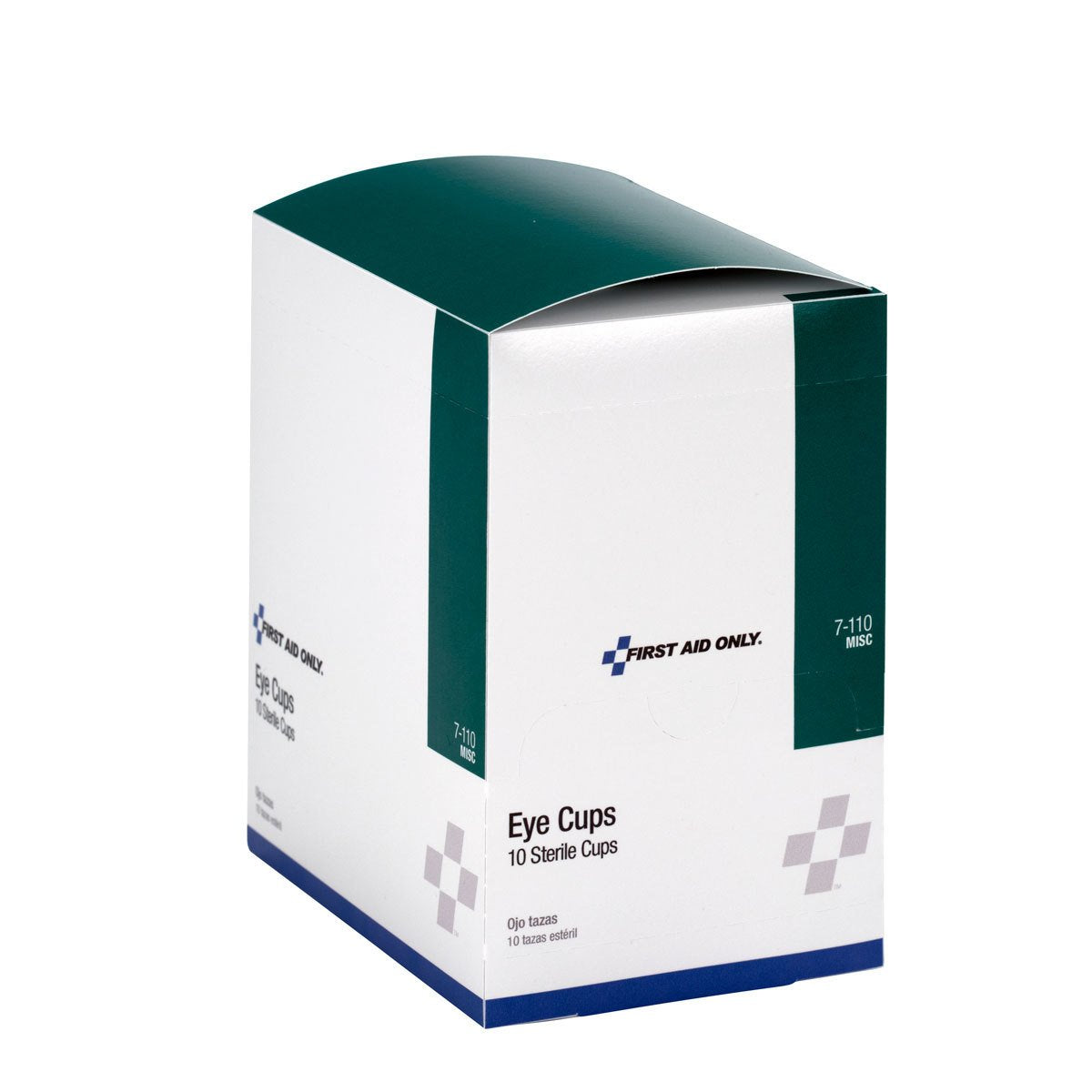 First Aid Only - 7-110 Sterile Eye Cups, 10 Per Box