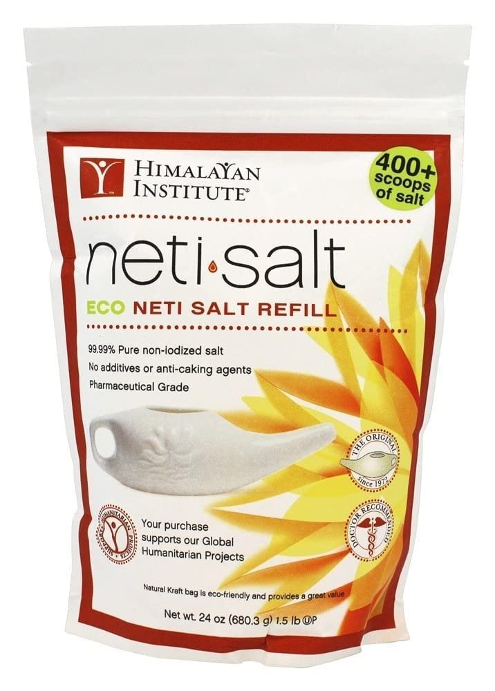 Himalayan Chandra Neti Pot Salt Bag, 1.5 Pound