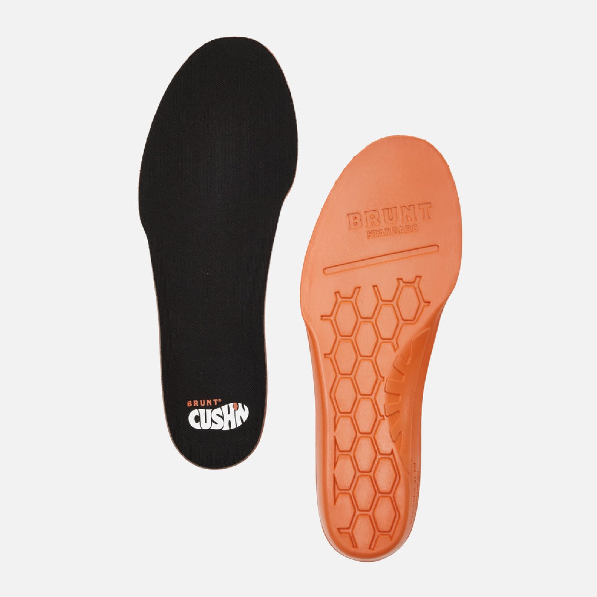 BRUNT Standard CUSHN Insoles - Comfort Wook Boot Insoles - Built with CUSHN Technology - Moisture Wicking - Anti-Odor Treatment