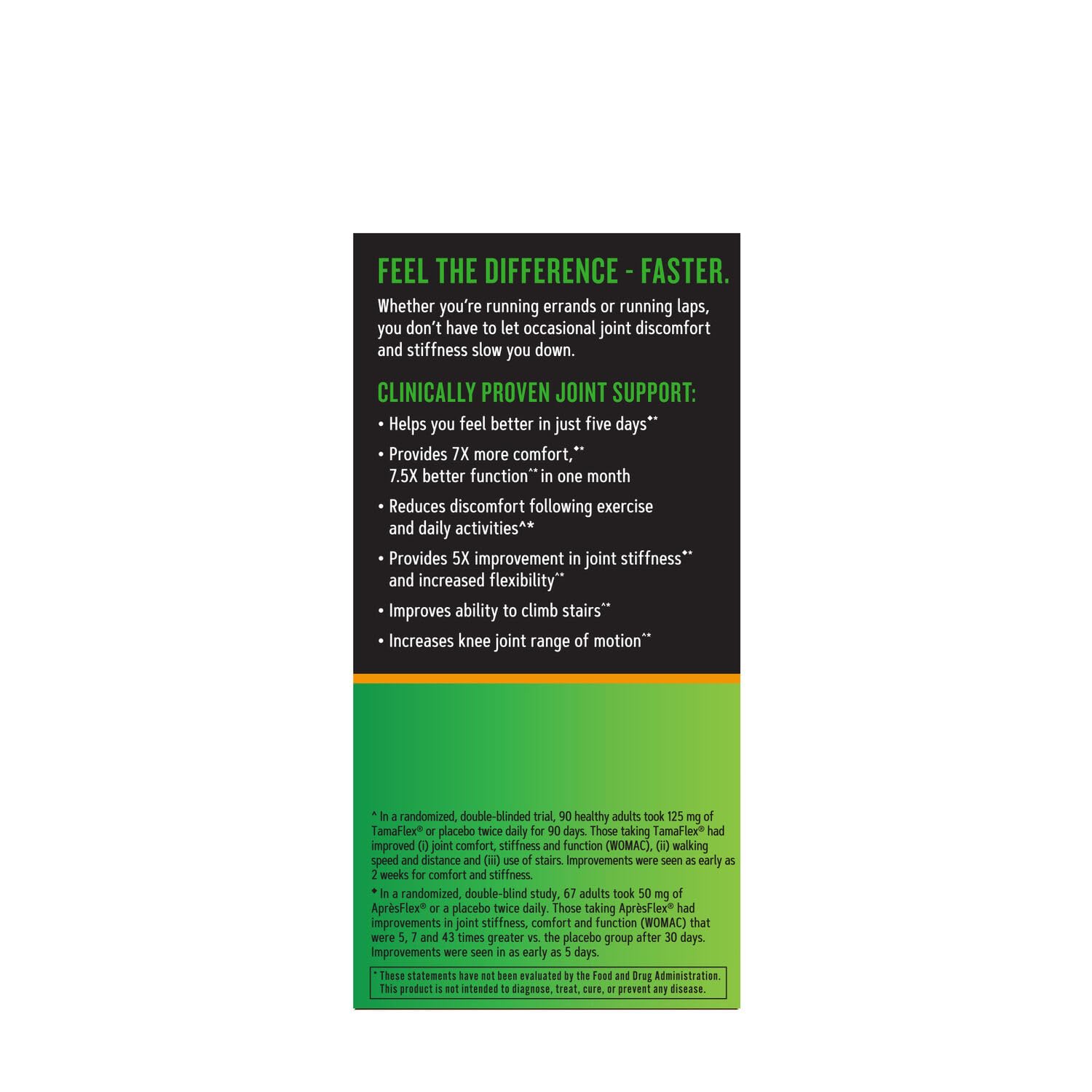 GNC TamaFlex Fast Acting, 60 Vegetarian Capsules, Joint Support