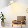 LIGHTMEUP Light Therapy Lamp - 15000 Lux Full Spectrum Happy LED UV-Free Sun Light Floor Therapy Lamp with 10 Adjustable Brightn