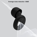 Jayine Ear Plugs for Noise Cancelling Ear Protection EarPlugs for Sleep,Concerts,Work,Study,8 Size Eartips with Small Box,Perfec