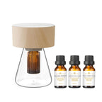LOXIM Twilight Aromatherapy Diffuser with Sweet Dreamscape Essential Oil Blends, Atomizing Technology Diffuser with Essential Oi
