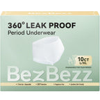 Disposable Period Underwear for Women Plus Size L/XL, 360 Leak Proof Period Panties for Heavy Flow, Overnight Postpartum and Inc