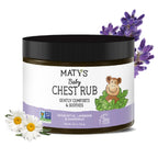 Matys Baby Chest Rub, Soothing Congestion Relief Vapor Rub for Babies 3 Months Old +, Clean & Comforting Eucalyptus, Lavender, &