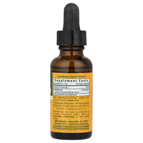 Herb Pharm Dropper Lomatium - 1 fl oz