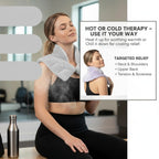 Soothing Herbal Neck & Shoulder Wrap – Hot/Cold Aromatherapy
