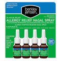 berkley jensen 24-Hour Allergy Relief Nasal Spray, Fluticasone Propionate (Glucocorticoid), 50 mcg, Full Prescription Strength, 
