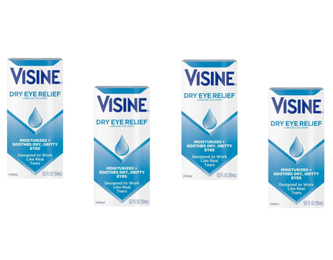 Visine Tears Lubricant Eye Drops