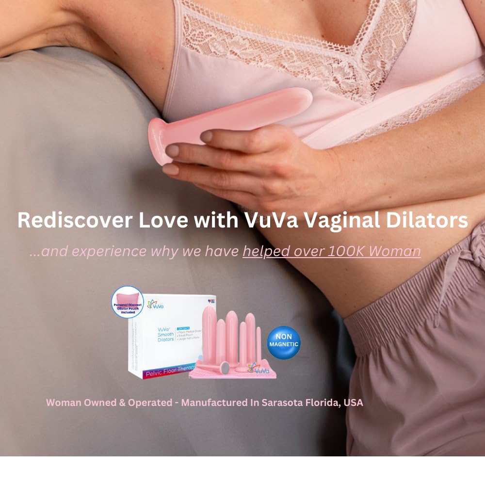 Vuva More Sizes! Seven New Sizes Made in USA Heat Sealed in Safety Bag Smooth Plastic Set of 7 with Travel Pouch