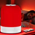 EPOE Red Light Therapy Sleep,Reds Nightlight with 670nm Wavelength Aid to Support Deep Relaxation,Touch Remote Control Red Light