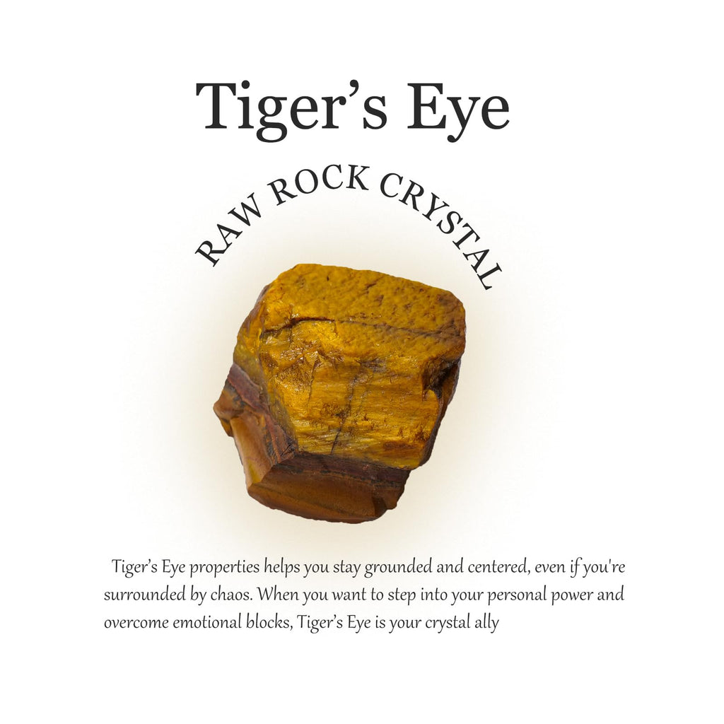 Apengshi Tiger's Eye Raw Crystals 2PCS Natural Rough Rocks Healing Crystal and Stones DIY Raw Stones Meditation Fountain Garden