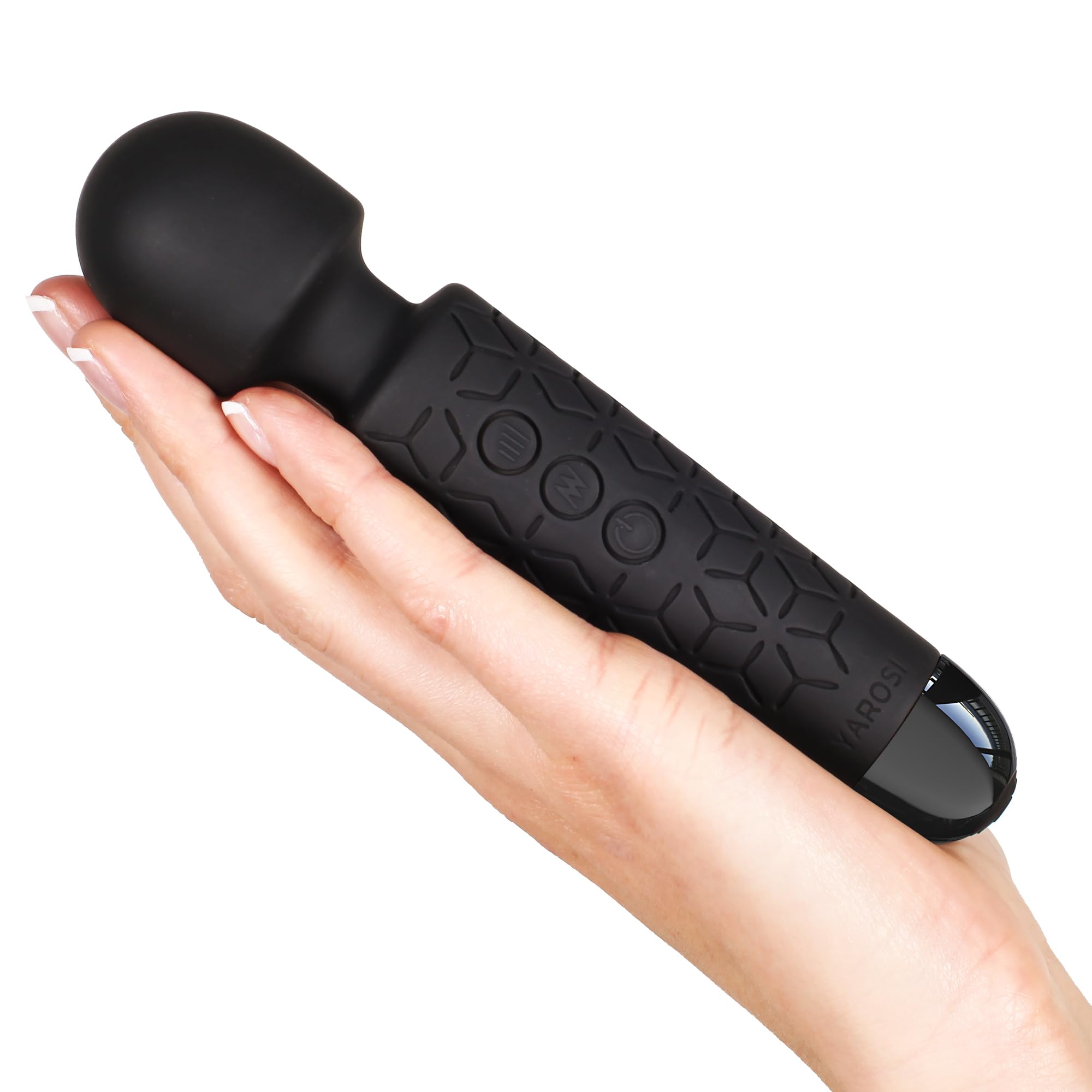 Yarosi Micro Personal Massage Device Smallest and Strongest Cordless Handheld Massager - Powerful - Best for Travel - Magic Stre