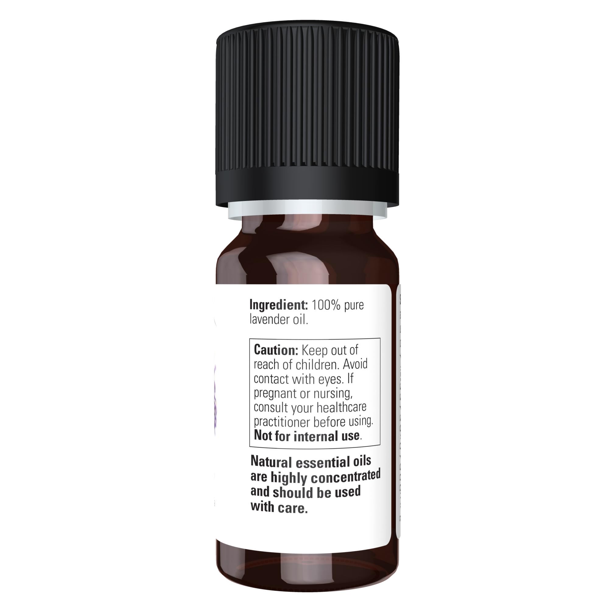NOW Essential Oils, Lavender Oil, Soothing Aromatherapy Scent, Steam Distilled, 100% Pure, Vegan, Child Resistant Cap, 10-ml