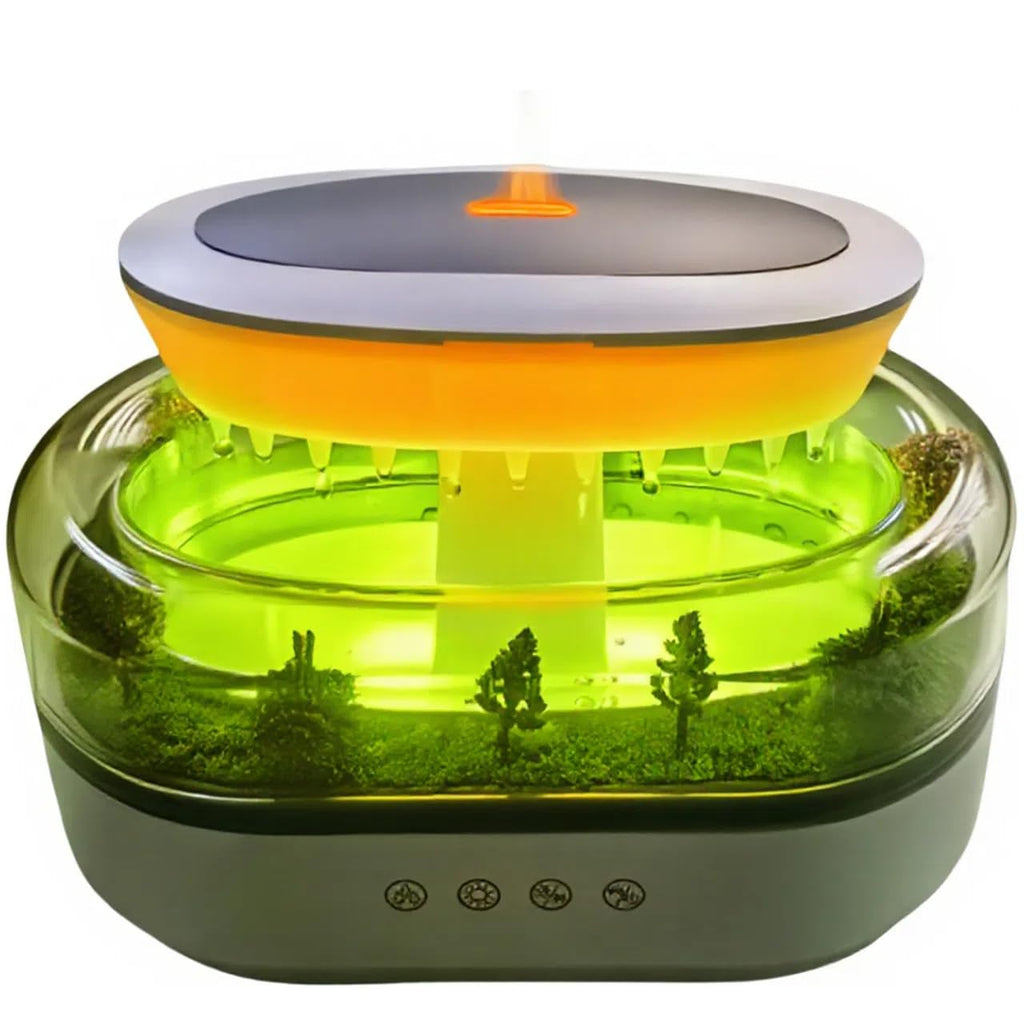 Rain Cloud Humidifier for Bedroom 350ML Diffusers for Essential Oils Large Room, Aroma diffusers Raindrop Humidifier with 250ml 