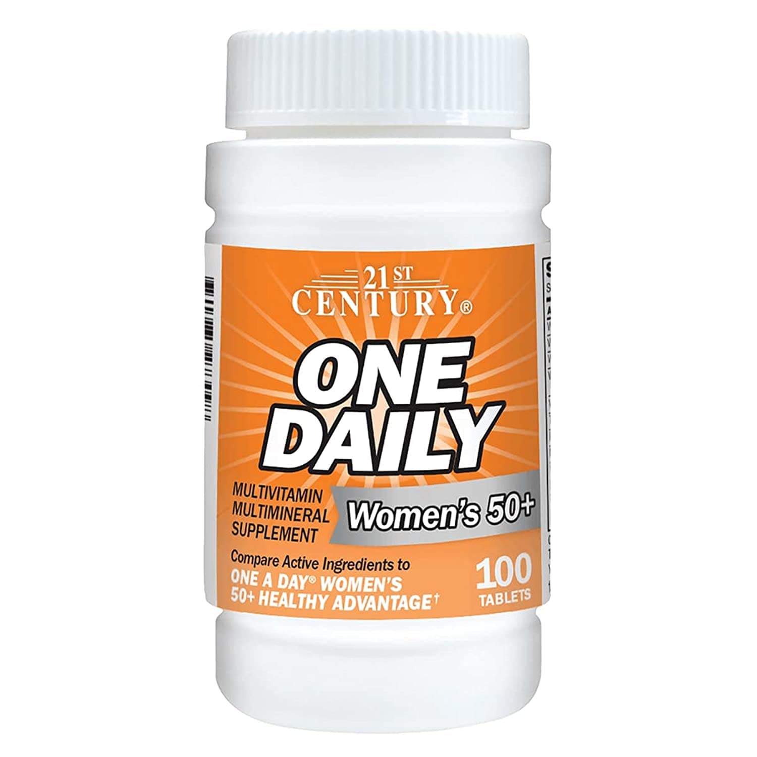 21st Century One Daily Womens 50+ 100 Tabs