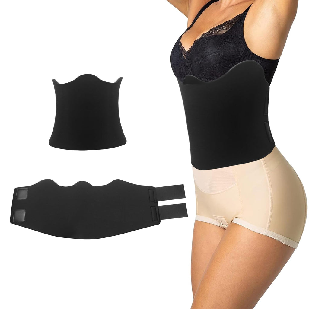 Post Surgery 360 Lipo Foam Wrap - Adjustable Abdominal Compression Board for Recovery, Breathable & Soft Lipo Foams with Full Co