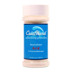 CalciBlend 2.4oz Shaker Bottle-Acid Reducing Granules - Alkalizing - Food & Beverage Acid Reducer - Promotes Digestive and Urina