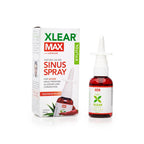 Xlear Natural Xylitol Nasal Spray, Regular and Max Bundle, Stronger, Fast Acting Formula with Capsicum, 1.5 fl oz (Pack of 2)