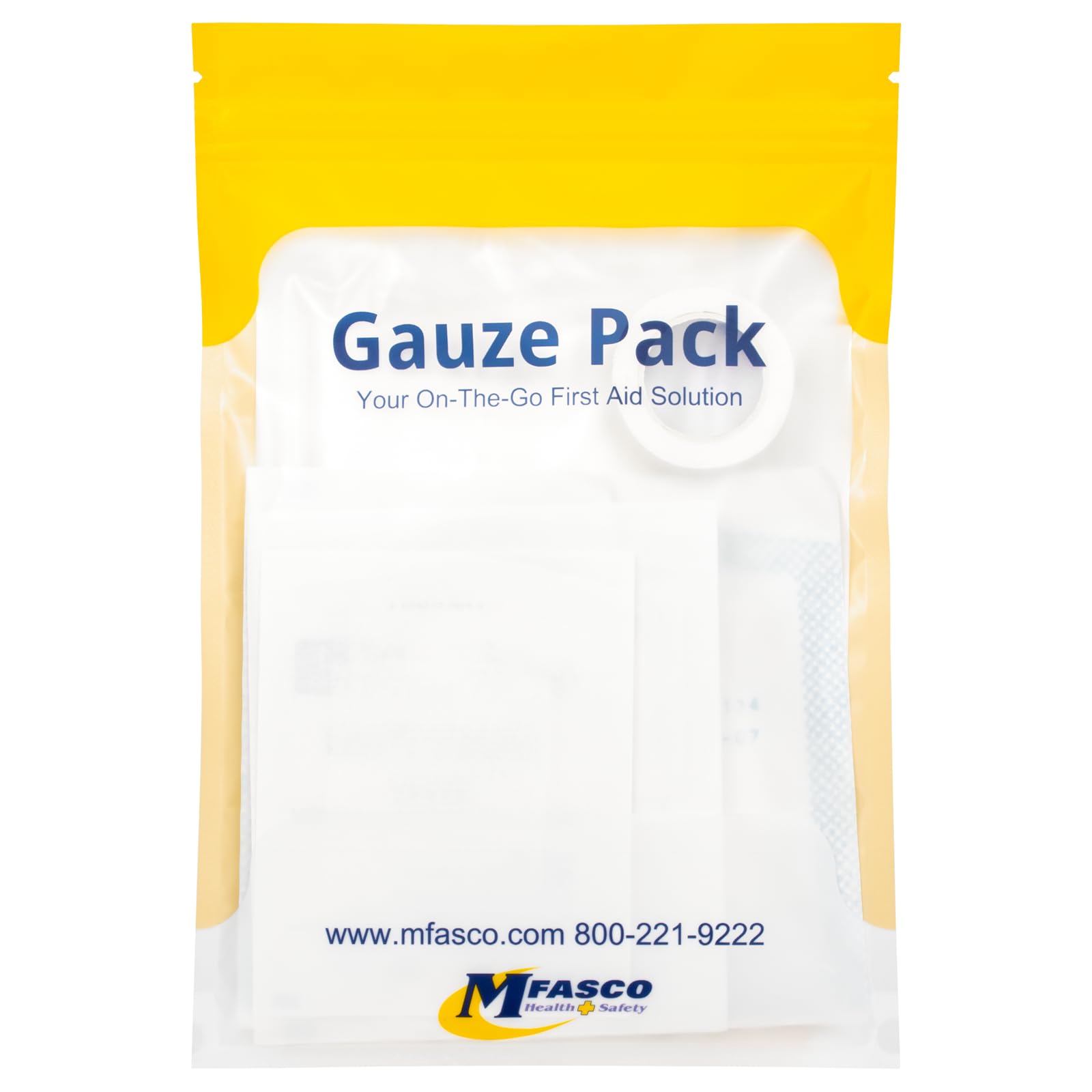 MFASCO First Aid Kit Refill Supplies Gauze Pack Refill