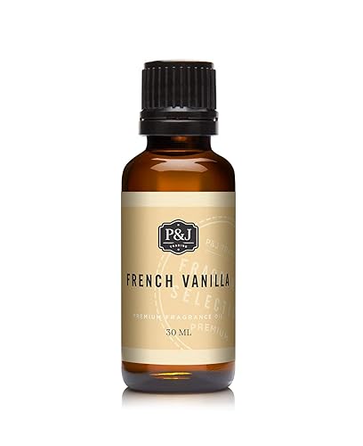 P&J Fragrance Oil | French Vanilla Oil 30ml - Candle Scents for Candle Making, Freshie Scents, Soap Making Supplies, Diffuser Oi
