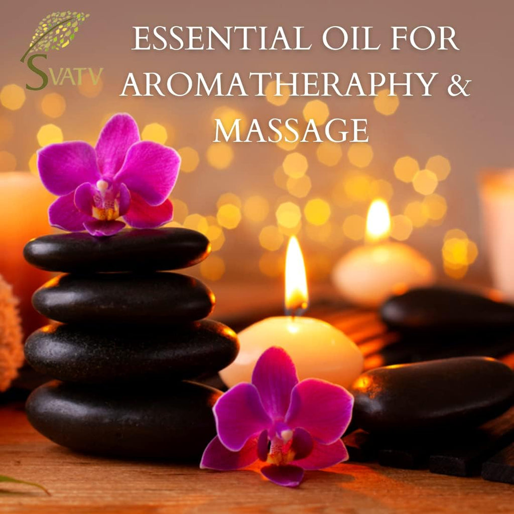 SVATV KHUS Essential Oil Therapeutic Grade Aromatherapy Oils Fragrance Oil for Diffuser Yoga Massage & DIY Personal Care 10 ml