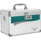 Glosen Medicine Lock Box with Combination Lock,Medication Lock box12 x 7.68 x 7.87 Inch ?Medium? Safe Lock Box,Medical Box Organ