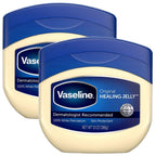 Vaseline 100% Pure Petroleum Jelly, Original Skin Protectant, 13 Oz (Pack of 2)