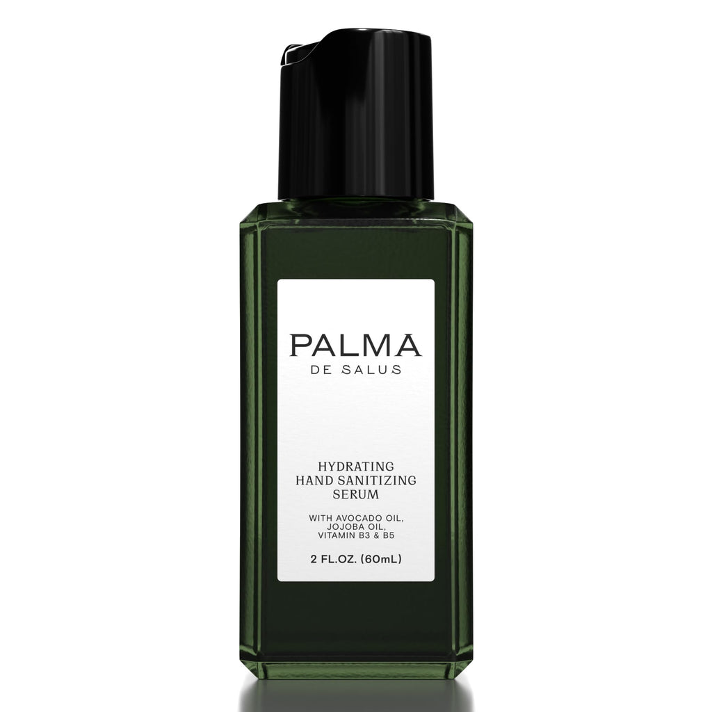 Palma de Salus 2-in-1 Travel-size Moisturizing Hand Sanitizer & Hand Lotion | Avocado Oil, Jojoba Oil, Hyaluronic Acid, Centella