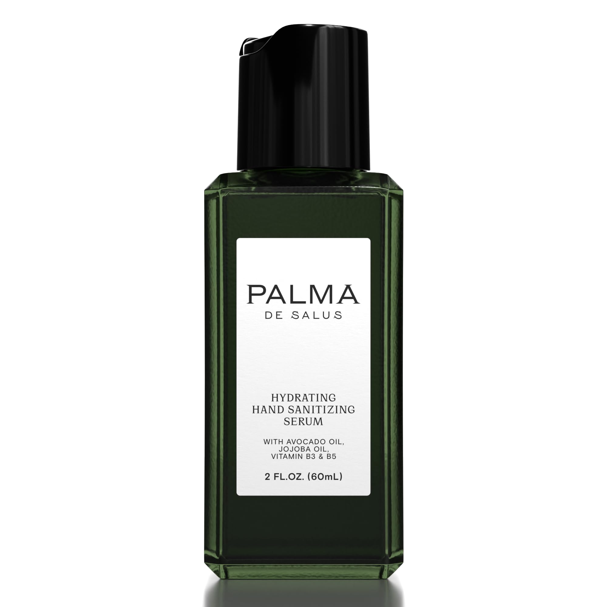 Palma de Salus 2-in-1 Travel-size Moisturizing Hand Sanitizer & Hand Lotion | Avocado Oil, Jojoba Oil, Hyaluronic Acid, Centella