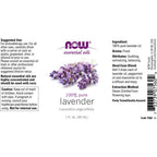 NOW Foods Lavender Oil, 1 Fluid Ounce (2 Pack)