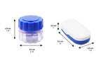 KMINA - Pill Cutter and Crusher Combo (Pack), Small or Large Pills, Grinders for Tablets