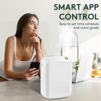 Barthelemy Smart Scent Air Machine for Home, 1500 Sq. Ft Coverage Hotel Collection Diffuser with Smart Cold Air Tech, Bluetooth