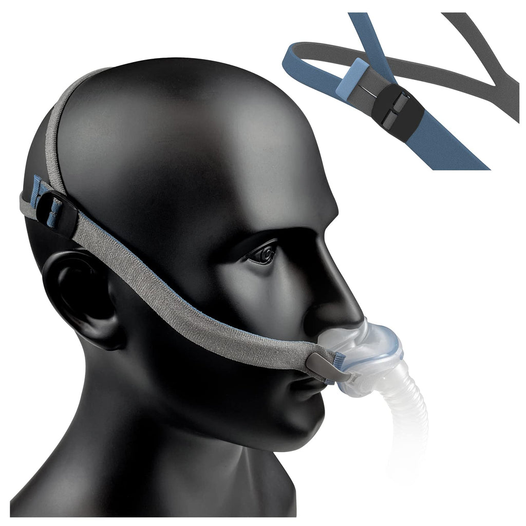 Airfit P10 / N30 Headgear Strap Upgraded Replacement Straps Fully Adjustable Design Quickfit Elastic - Fit for Resmed P10 / N30 