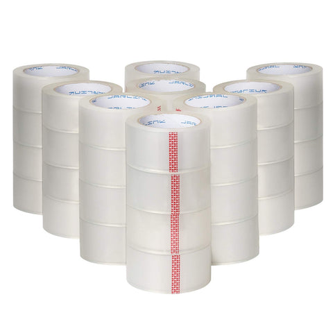 JARLINK clear Packing Tape (36 Rolls), Heavy Duty Packaging Tape for Shipping Packaging Moving Sealing, 27mil Thick, 188 inches 