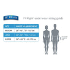 FitRight Ultra Protective Incontinence Underwear, Heavy Absorbency, Large, 40 to 56, 20 Count