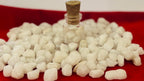 Indian Consigners Natural Crushed Polished Tumbled Gem Stone Chips, Decoration & Healing Crystals (White Quartz)