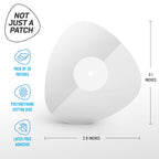 Not Just A Patch Adhesive Patches for Freestyle Libre 2 & Lingo CGM - Water-Resistant & Sweatproof Sensor Covers for 10-14 Days,
