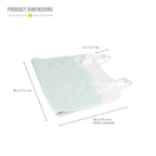 DMI Waterproof Sheet to be Used as a Bed Pad, Mattress Protector, FSA and HSA Eligible, Furniture Cover or Seat Protector with Q