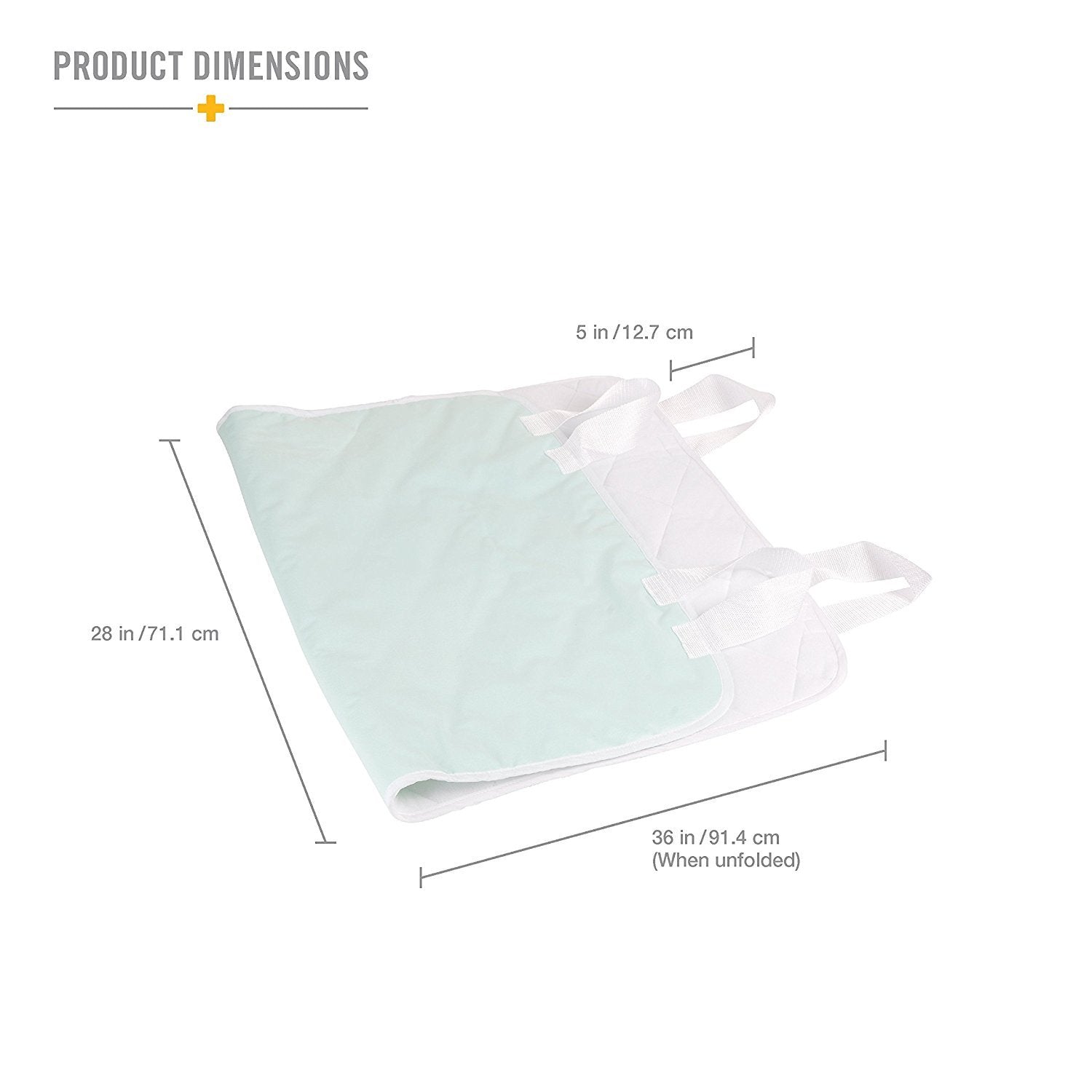 DMI Waterproof Sheet to be Used as a Bed Pad, Mattress Protector, FSA and HSA Eligible, Furniture Cover or Seat Protector with Q