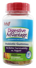SCHIFF DIGESTIVE ADVANTAGE PROBIOTICGUMMIES 60CT