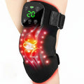 Solun Red Light Therapy Knee Brace with Heated & Vibration Massager  660nm/850nm Near Infrared Light Therapy Device for Women M
