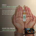 Californian White Sage Essential Oil Roll-On Blend by Aromafume | 10ml/0.33 fl oz | Aromatherapy Oil for Cleansing Negative Ener