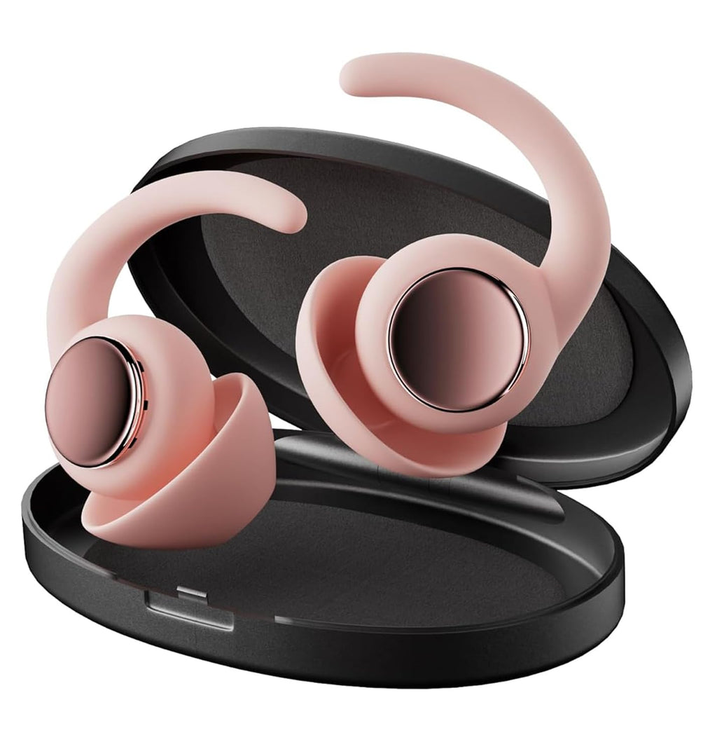 LIMEHO Ear Plugs for Sleeping Noise Cancelling, Reusable Earplugs for Sleep, Concerts, Travel, Work, Study&Focus, SNR 30dB Silic