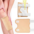 VonTeok 2 Pack Reusable Castor Oil Pack Wrap for Knee Elbow Joints with No Oil Leakage, Soft Flannel Castor Oil Compress Pads Wr