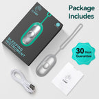 Cahot Sleep aid Device, Micro-Current Calm Carry Anxiety Device, Rechargeable Calm Carry for Anxiety, Portable Device (Silver)