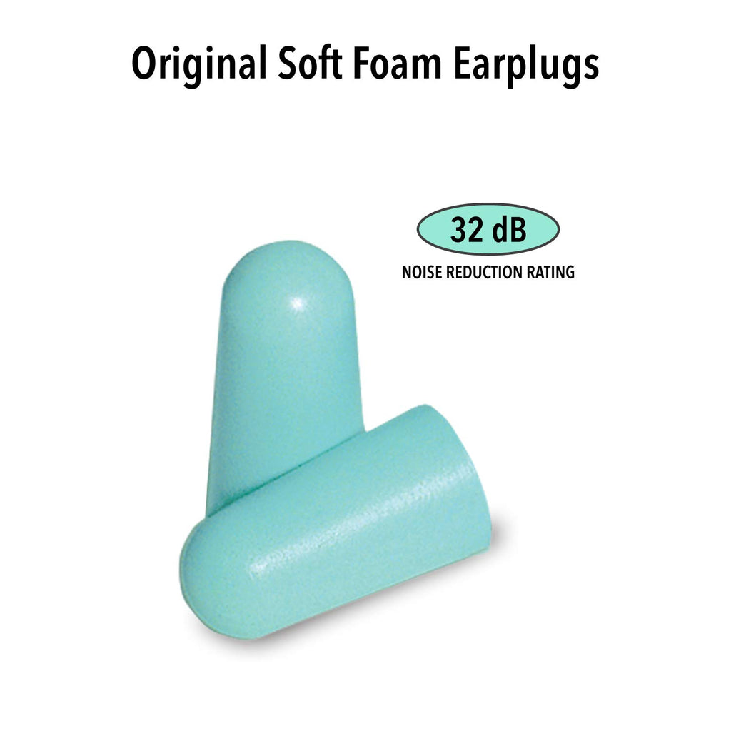 Macks Original Soft Foam Earplugs, 30 Pair - 32dB Highest NRR, Comfortable Ear Plugs for Sleeping, Snoring, Work, Travel & Loud
