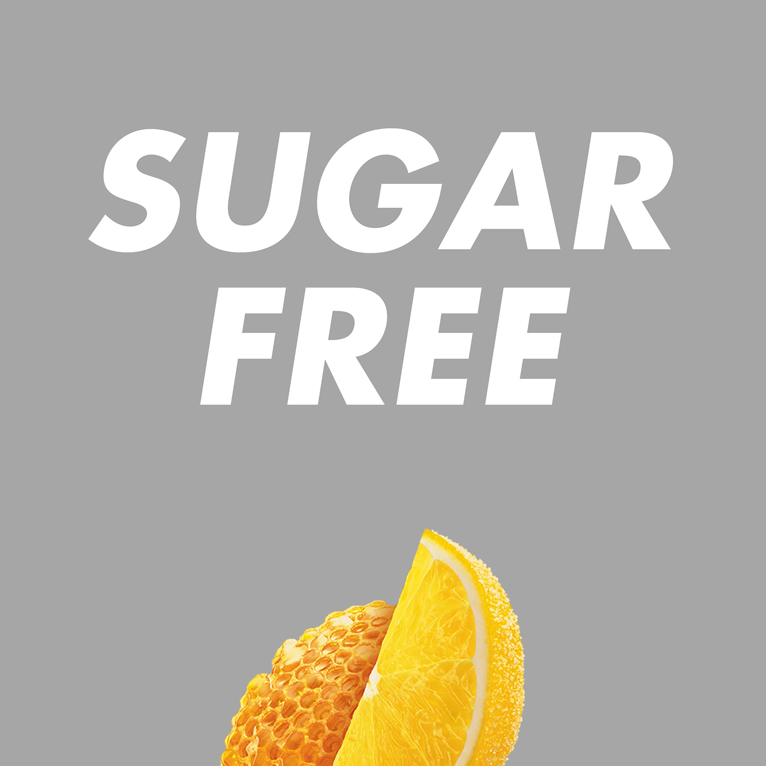HALLS Minis Honey Lemon Flavor Sugar Free Cough Drops, 8 Packs of 24 Drops (192 Drops Total)