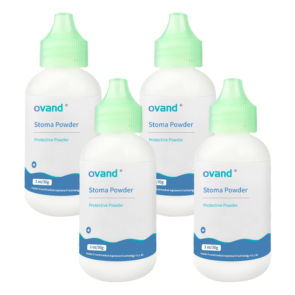 4 Pack Stoma Powder - Ostomy Skin Care Powder, Protects Skin Keep Dry Ostomy Powder